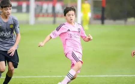 هل أحرز نجل ميسي 11 هدفاً في مباراة واحدة؟