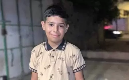 استشهاد الطفل صدام رجب من بلدة كفر اللبد متأثرا بإصابته