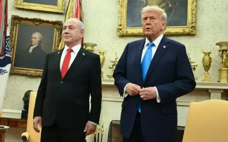 ترامب قد يكون مهد الطريق لضم الضفة الغربية المحتلة خلال زيارة نتنياهو