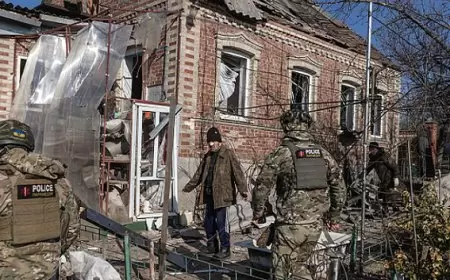 قتلى وجرحى بقصف صاروخي روسي على كييف