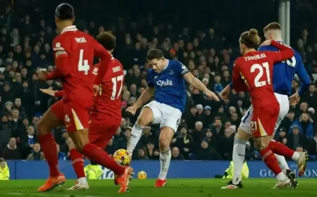 اشتباكات وهدف قاتل في تعادل إيفرتون مع ليفربول