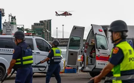 قتلى وجرحى بانفجار مركز تجاري في تايوان