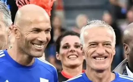 ديشان يعلق على فرضية تدريب زيدان منتخب فرنسا