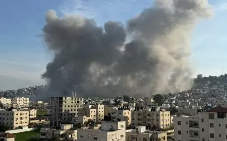 نابلس: الاحتلال يحاصر منزلا في ياصيد ويستهدفه بقذيفة الأنيرجا