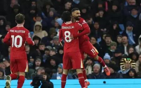 صلاح يقود ليفربول للفوز على سيتي والابتعاد بالصدارة