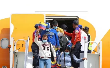 تمّ ترحيلهم من أميركا: وصول دفعة مهاجرين جديدة إلى فنزويلا