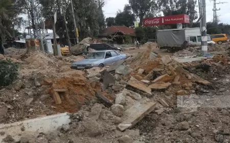 الاحتلال يصعّد استهدافه للبنية التحتية في مدينة طولكرم ومخيمها