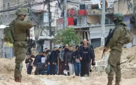 الاحتلال يخطر بهدم 11 منزلا في مخيم نور شمس شرق طولكرم