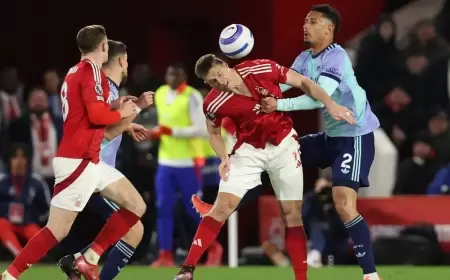 أرسنال يتعادل مع نوتنغهام ويقلص آماله