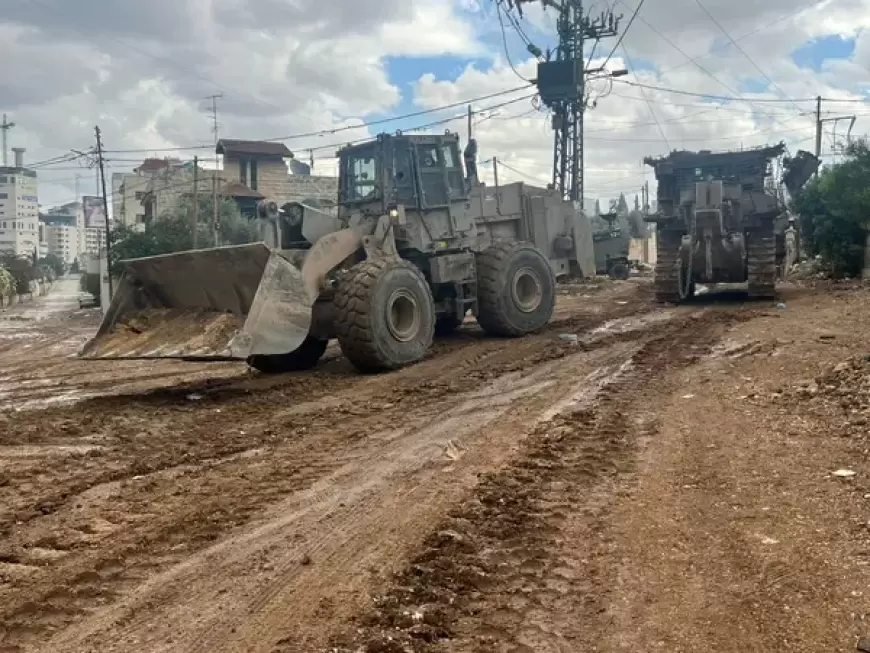 بني عودة: بدء حصر الأضرار التي خلفها عدوان الاحتلال على بلدة طمون