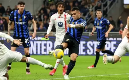 إنتر يهزم مونزا ويبتعد في الصدارة