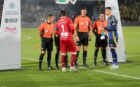 رفض احتجاج النصر ضد مشاركة رافع الرويلي