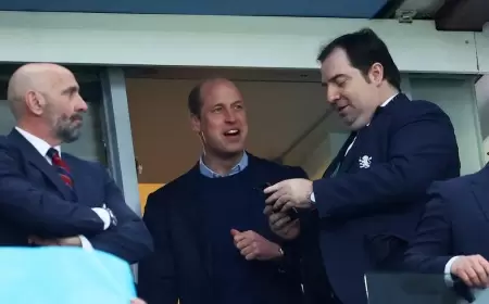 الأمير وليام: أغير أماكن أطفالي في المنزل بسبب أستون فيلا