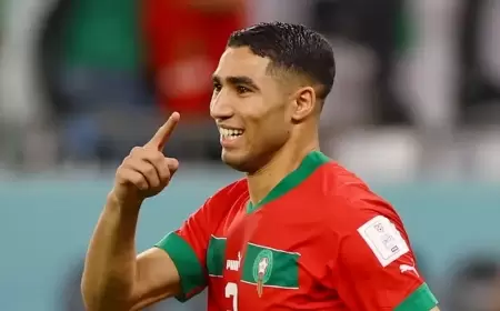 حكيمي: أريد الفوز بكأس العالم