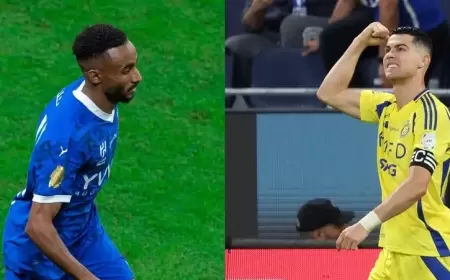 رونالدو والحربي.. تعرف على الأفضل والأسوأ في ديربي الهلال والنصر