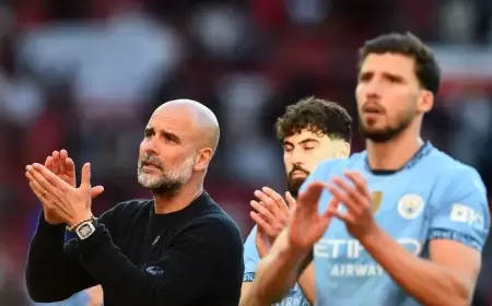 غوارديولا بواقعية: هدف سيتي التأهل إلى دوري الأبطال