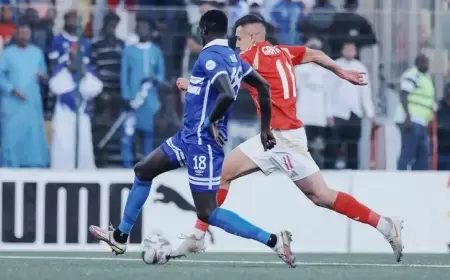 الأهلي المصري يكرر فوزه على الهلال السوداني ويتأهل بجدارة