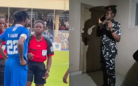 حكمة نيجيرية تتنكر كشرطية لتنفيذ "هروب سري"