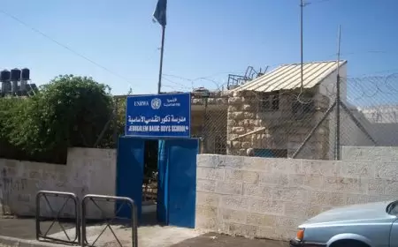 بيان صادر عن الائتلاف التربوي الفلسطيني بشأن إغلاق مدارس وكالة "الأونروا" في القدس المحتلة