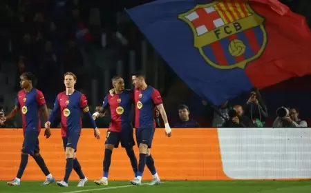 برشلونة يسحق دورتموند ويضع قدماً في نصف النهائي