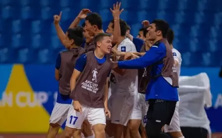أوزبكستان تهزم السعودية وتتوج بكأس آسيا للناشئين