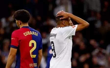 قلق في مدريد.. غموض بشأن موقف مبابي من مباراة برشلونة