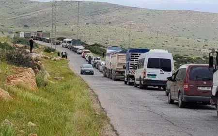 الاحتلال يشدد إجراءاته العسكرية على حاجز الحمرا في الأغوار الشمالية