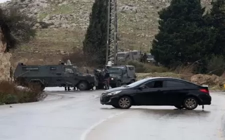 الاحتلال يغلق طريق رام الله – نابلس