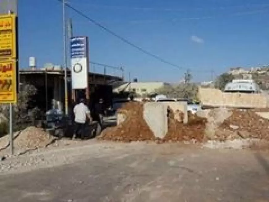 بيت لحم: الاحتلال يغلق مدخل مراح رباح وينصب حاجزا عند مدخل المنشية