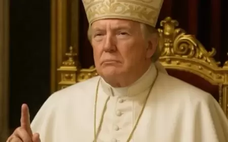 زوبعة جدل جديدة.. ترامب ينشر صورة مرتدياً زي بابا الفاتيكان