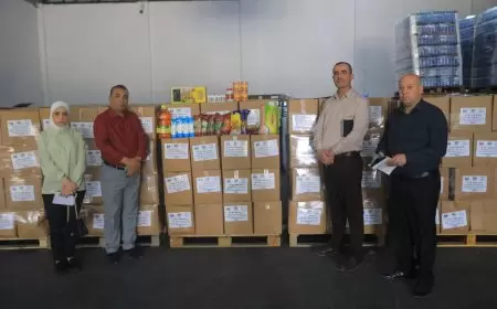 لجنة صندوق التكافل الخيري بطولكرم   تُجهّز ،(1280)  طرداً غذائياً مخصصة للأسر المعوزة وأهلنا النازحين بتمويل من الصندوق العربي للإنماء في الكويت