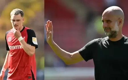 غوارديولا يتدخل في صراع بايرن وريال مدريد على فيرتز