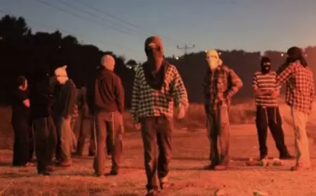 مستعمرون يضرمون النار في أراضي جنوب نابلس