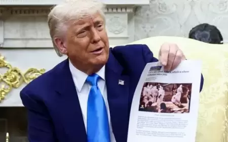 ترمب يهاجم رئيس جنوب أفريقيا بمقطع فيديو وادعاءات كاذبة بالعنصرية ضد البيض