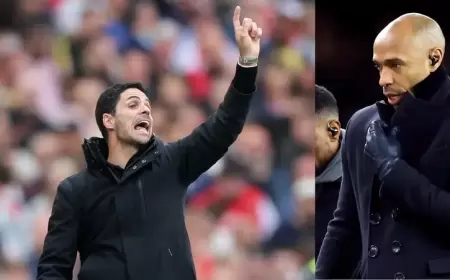 "يونايتد المضحك أفضل من أرسنال".. هنري ينفجر غضباً على أرتيتا