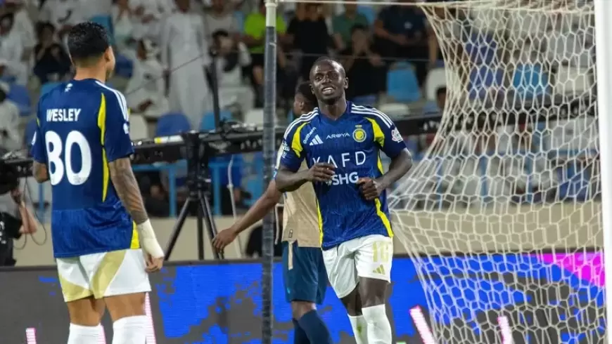 النصر يمزق شباك الأخدود في ليلة تاريخية لساديو ماني