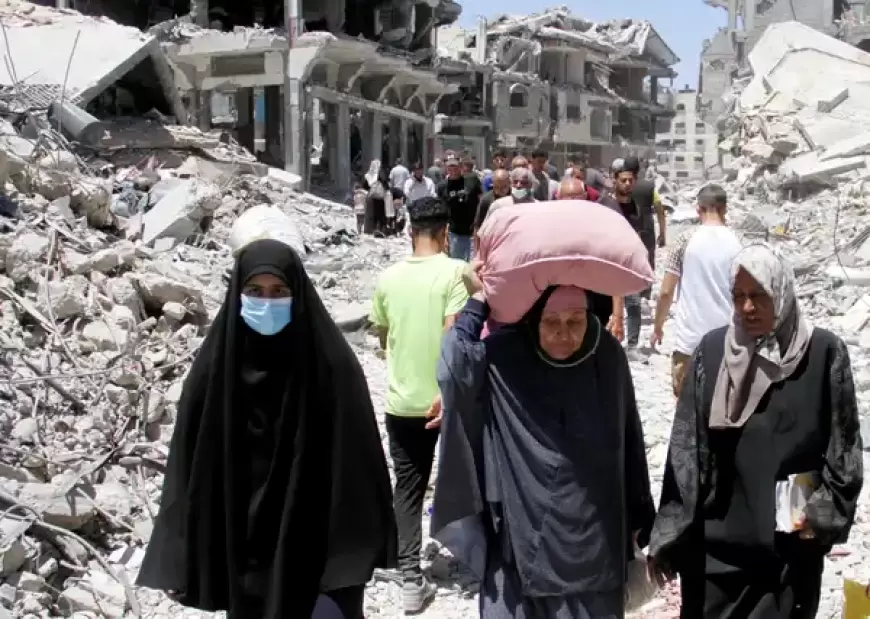 روبيو يقول أن واشنطن بحثت مع بعض الدول إعادة توطين الفلسطينيين "طواعيةً"