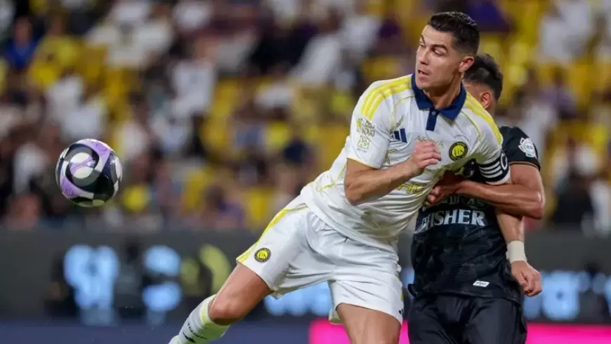 النصر يهزم الخليج بثنائية دوران ورونالدو