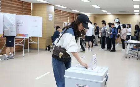 كوريا الجنوبية تنتخب رئيسا جديدا وسط أزمة سياسية واقتصادية