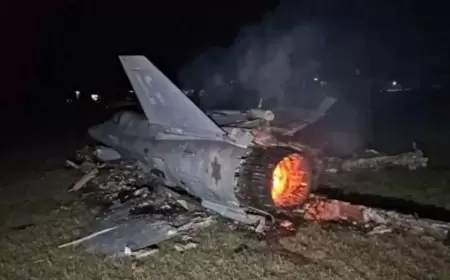 وكالة إيرانية: إسقاط مقاتلة "F-35" إسرائيلية فوق تبريز