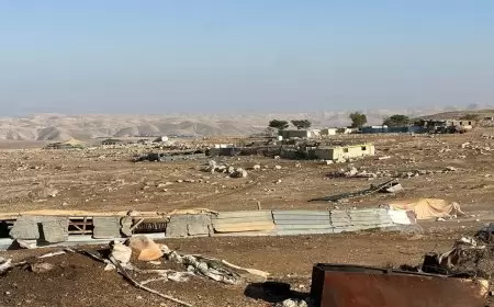 مستعمرون يقتحمون قرية عرب المليحات شمال غرب أريحا