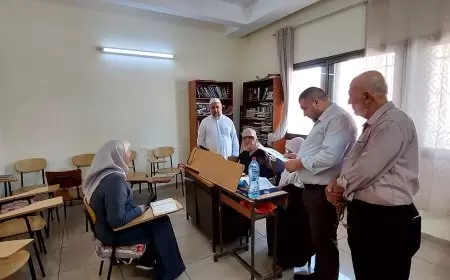 اوقاف طولكرم تعقد امتحانا في التجويد لأكثر من 1480 طالبا