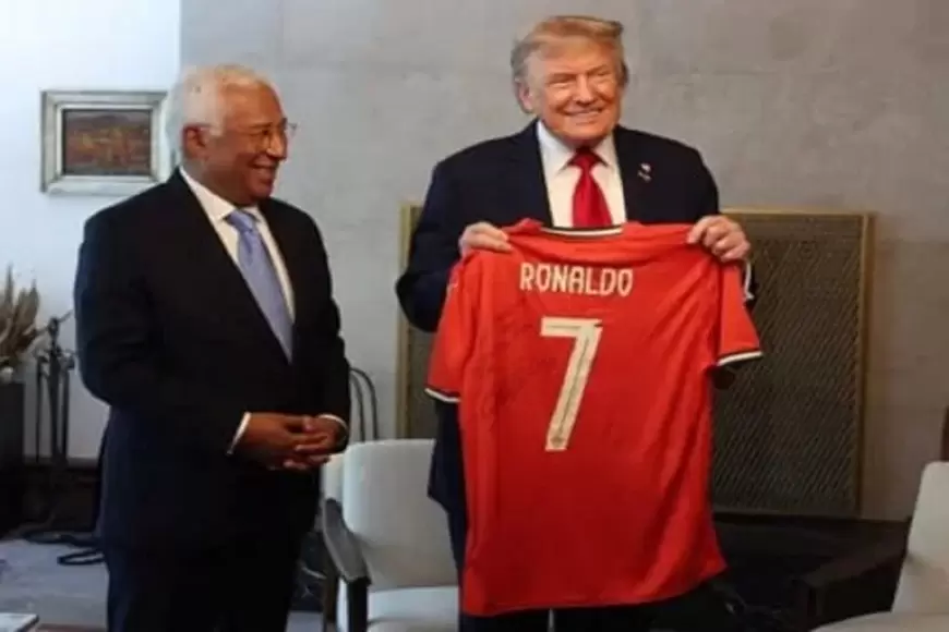 رسالة كريستيانو رونالدو إلى دونالد ترامب