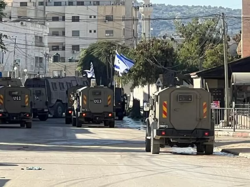 جنين: الاحتلال يقتحم جبع ويجبر المواطنين على مغادرة منازلهم