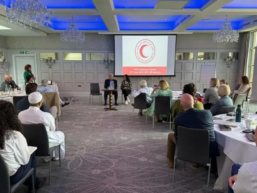 "الهلال الأحمر" توقع اتفاقية شراكة استراتيجية مع الصليب الأحمر البريطاني