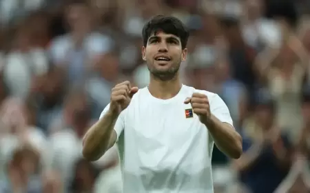 ألكاراز يهزم روبليف ويبلغ دور الثمانية في ويمبلدون