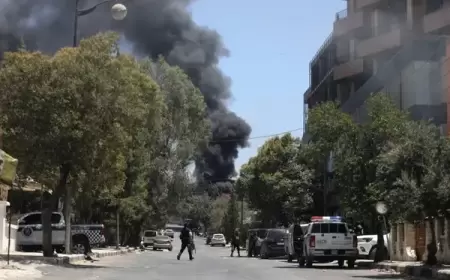 قصف إسرائيلي على الأركان السورية وكاتس يهدد بالتصعيد