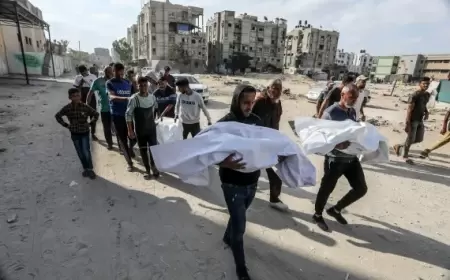  عشائر غزة تندد: 8 شهداء في جريمة حرب إسرائيلية تستهدف حماة المساعدات الإنسانية