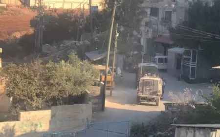 الاحتلال يقتحم مخيم الفارعة جنوب طوباس