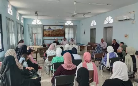 اوقاف طولكرم تشهد ختمة ثلاث طالبات للقرآن كاملا بدورة الحافظ الصغير